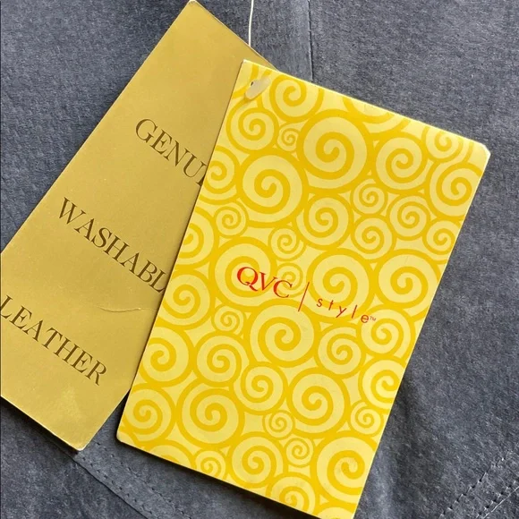 Dialogue Navy Suede Cape / Lined New With Tags QVC - Picture 4 of 9